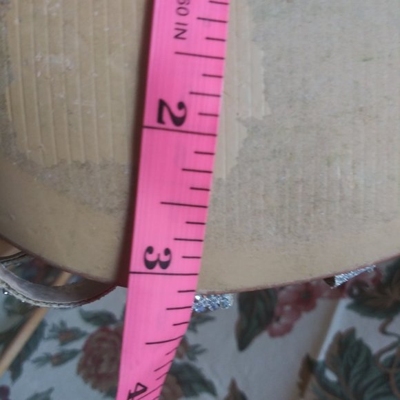 Forever Glitter High Heel Formal Sandals Women's Size 9 - Picture 2 of 12